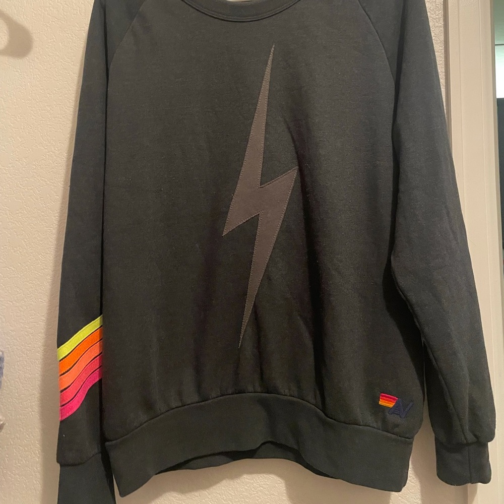 Aviator Nation Lightning bolt sweatshirt